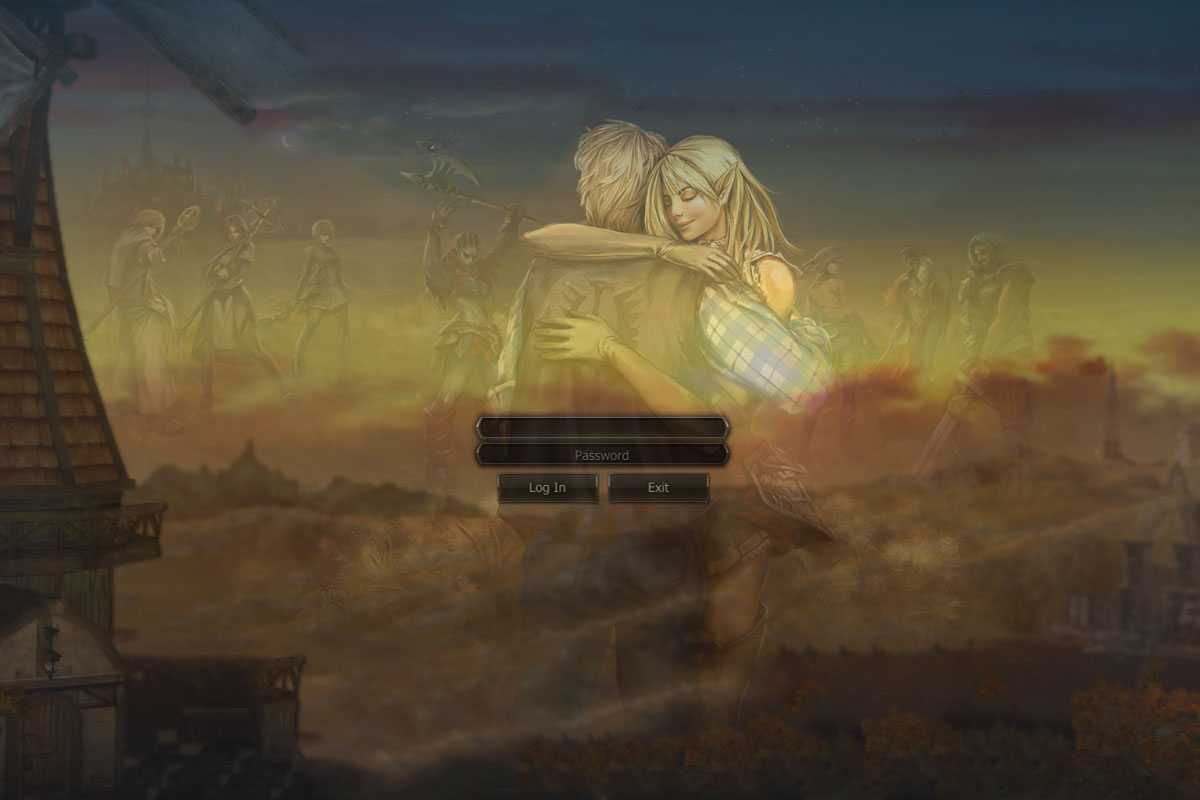 Lineage II fantasy character artwork